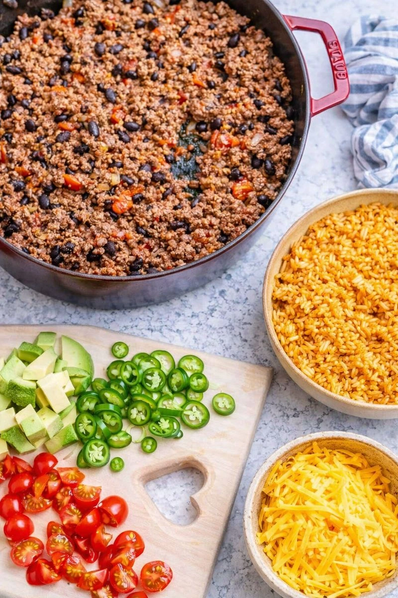 High-Protein Burrito Bowls