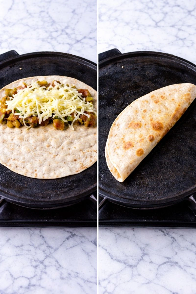 veggie quesadillas