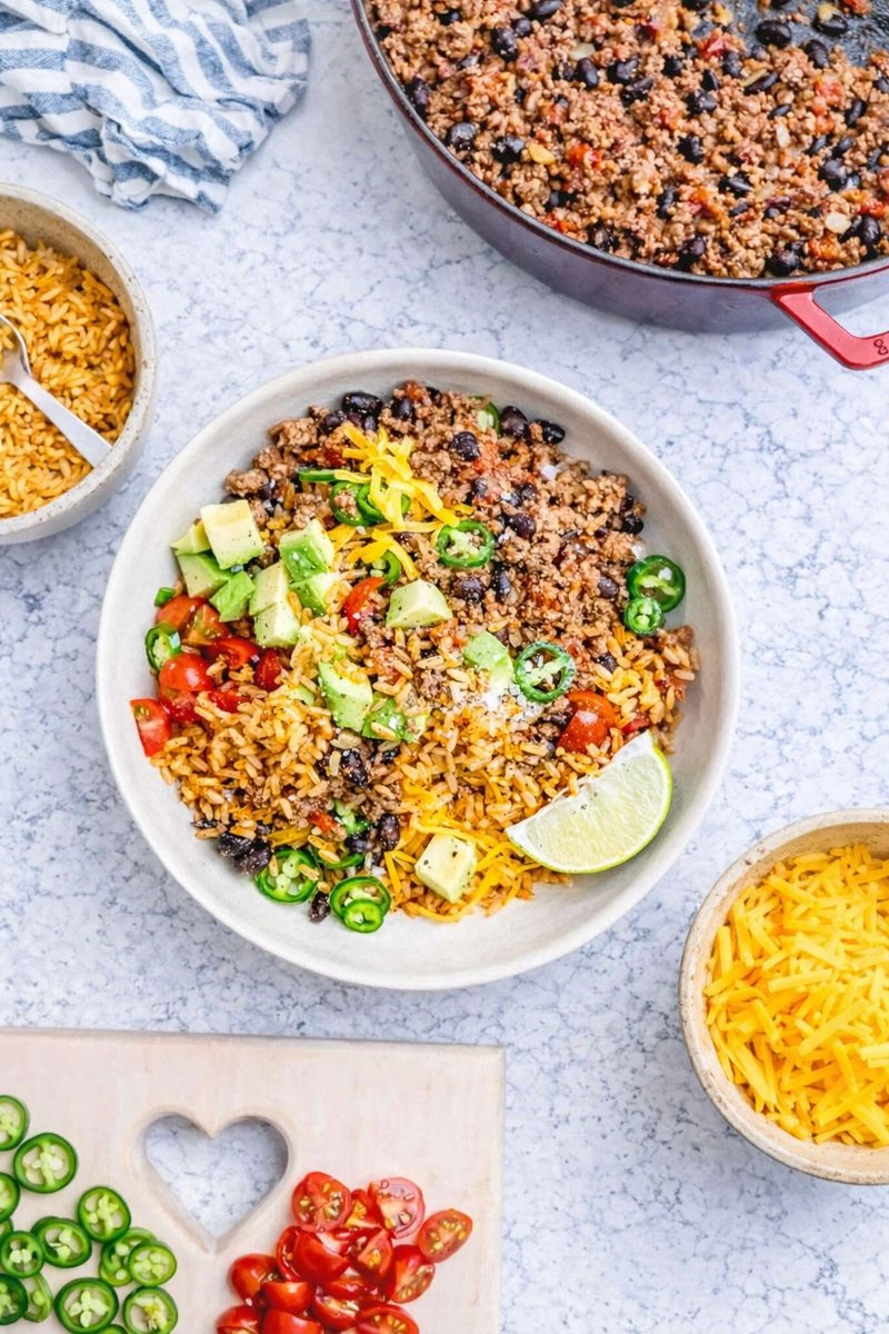 High-Protein Burrito Bowls