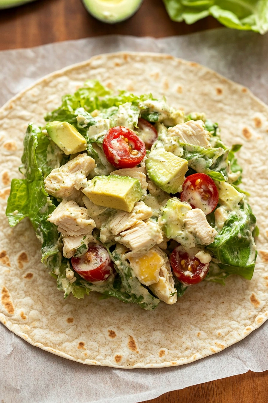Chicken Caesar Wrap