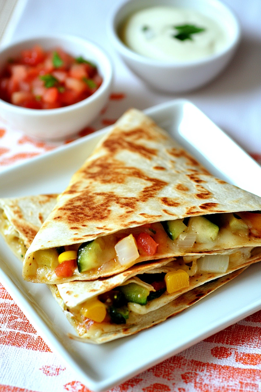 veggie quesadillas