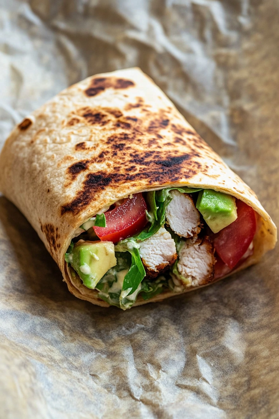 Chicken Caesar Wrap