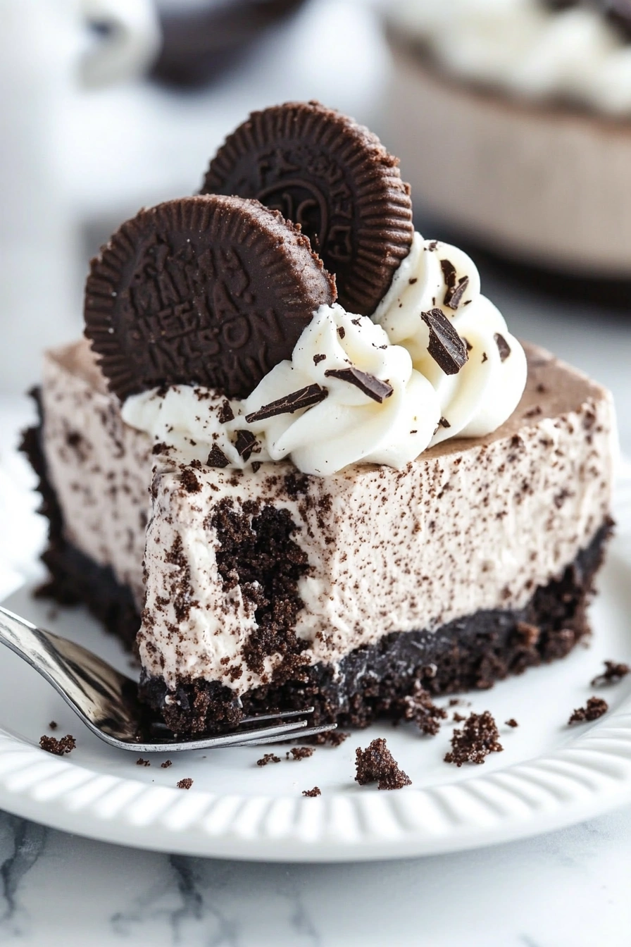 no bake oreo cheesecake