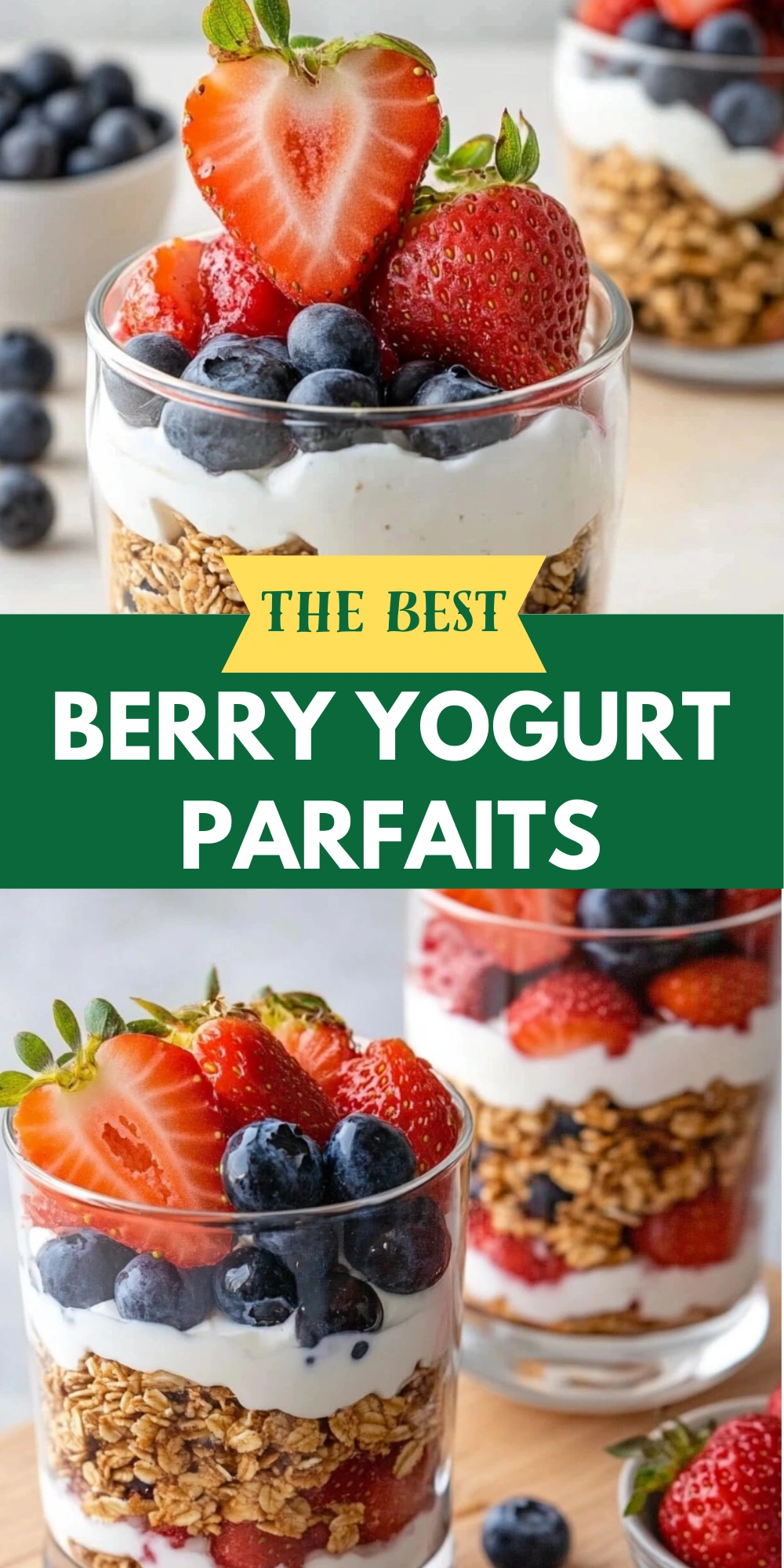 Berry Yogurt Parfaits