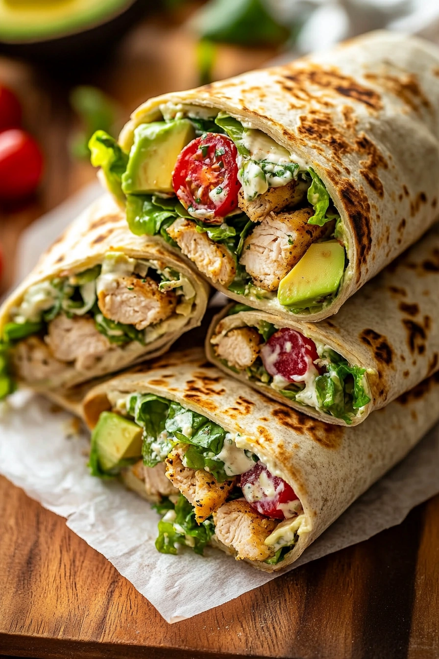 Chicken Caesar Wrap