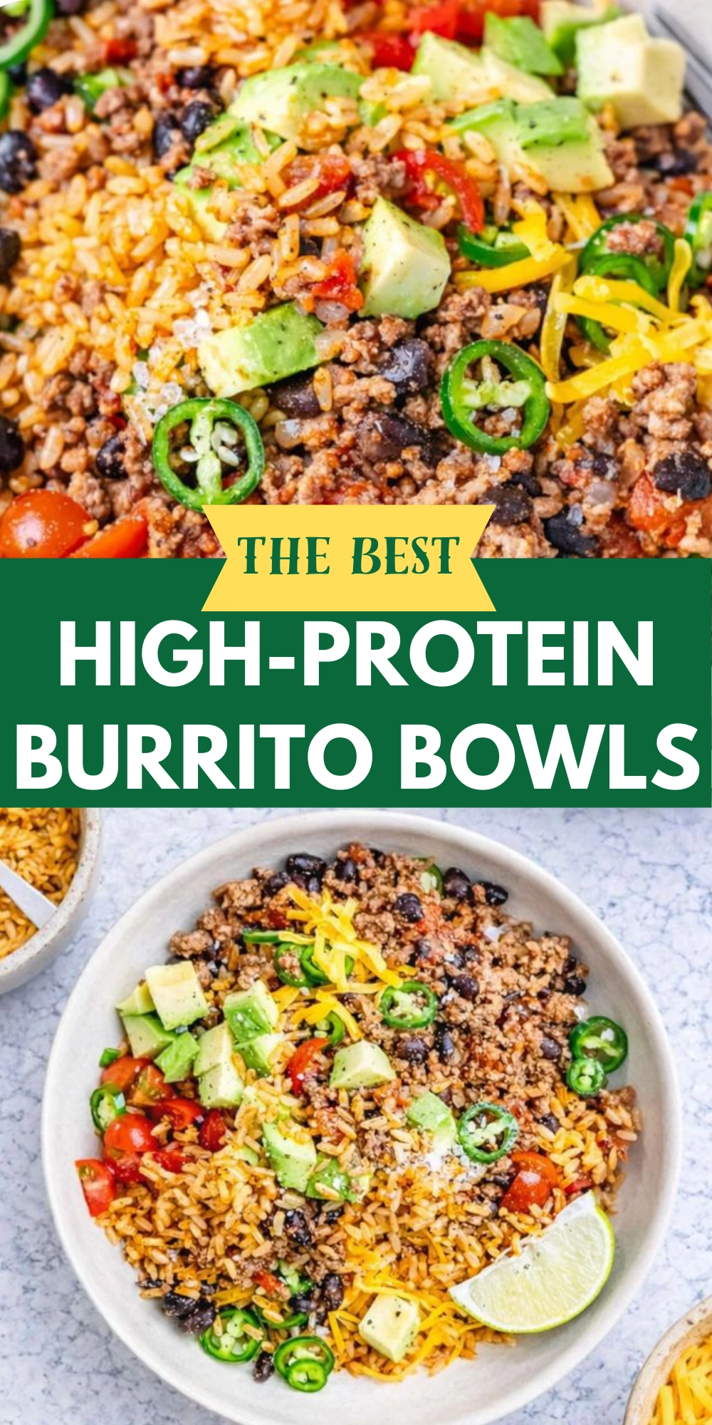 High-Protein Burrito Bowls
