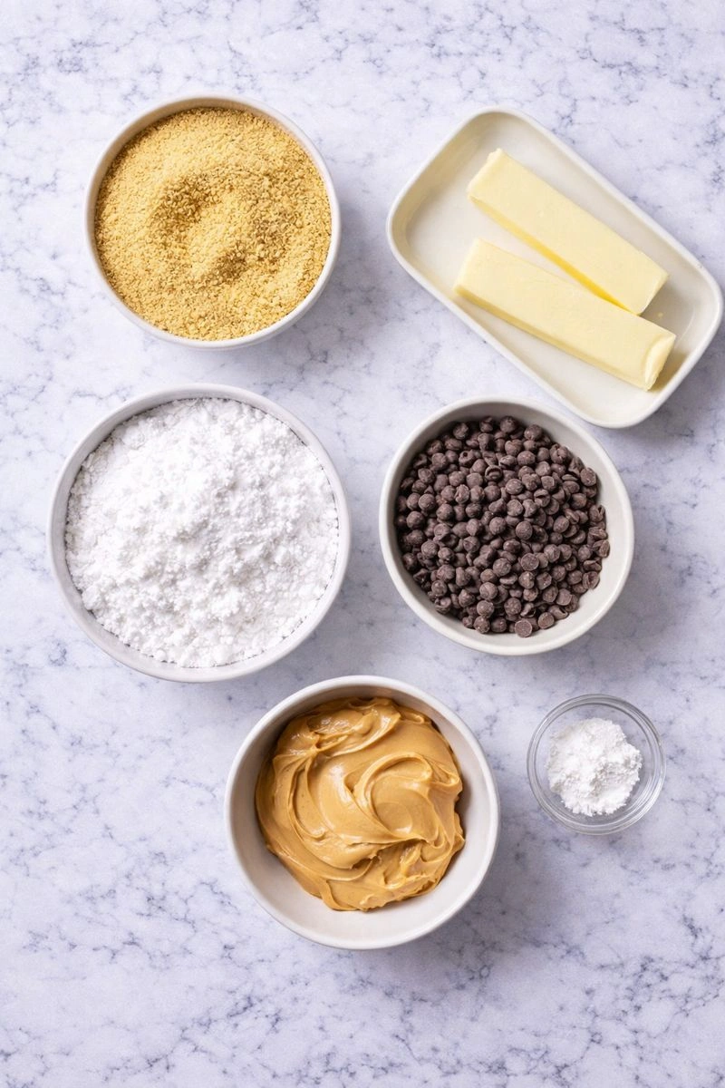 No-Bake Peanut Butter Bars