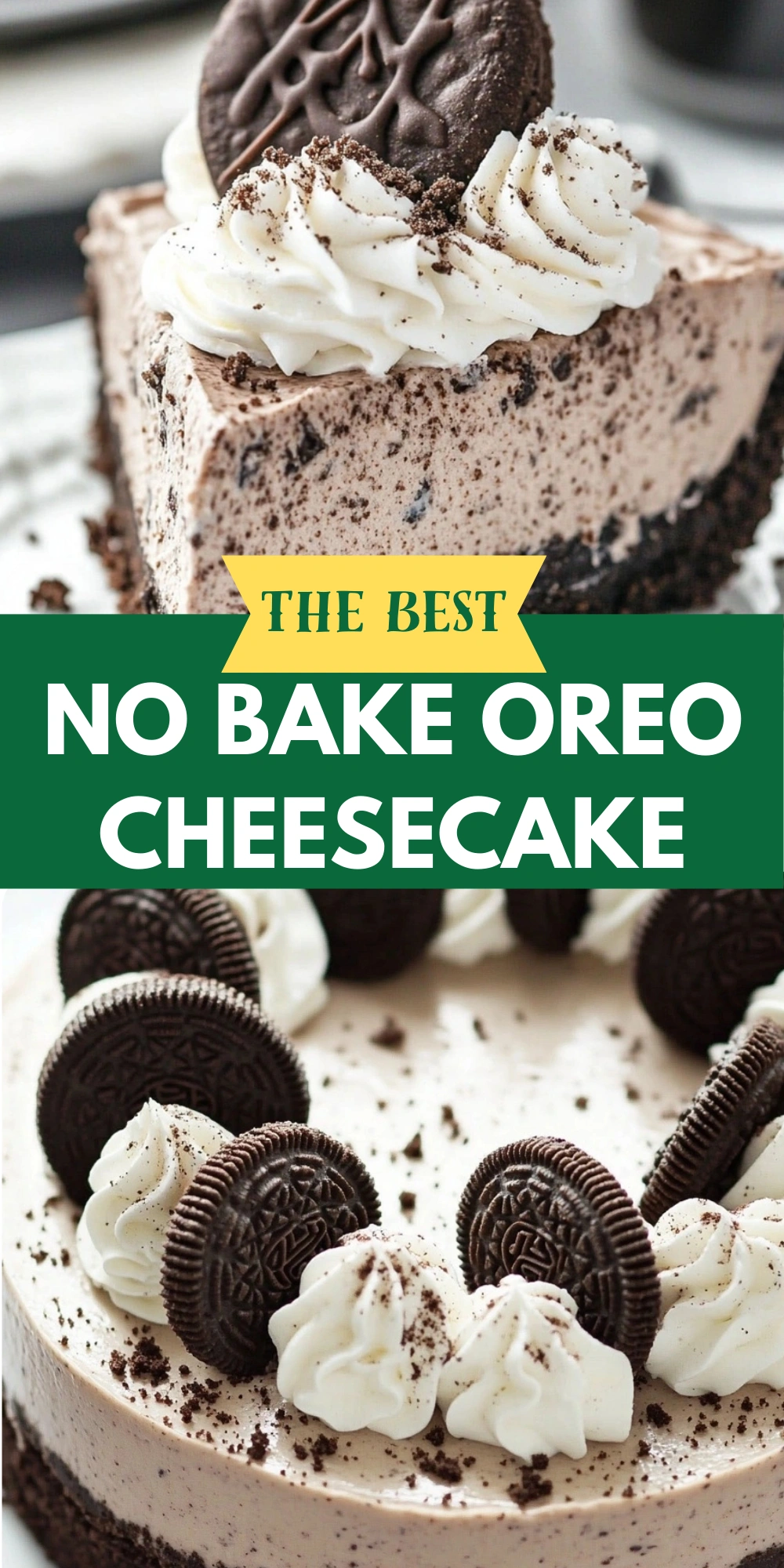 no bake oreo cheesecake