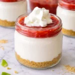 Strawberry Cheesecake Cups with Cottage Cheese